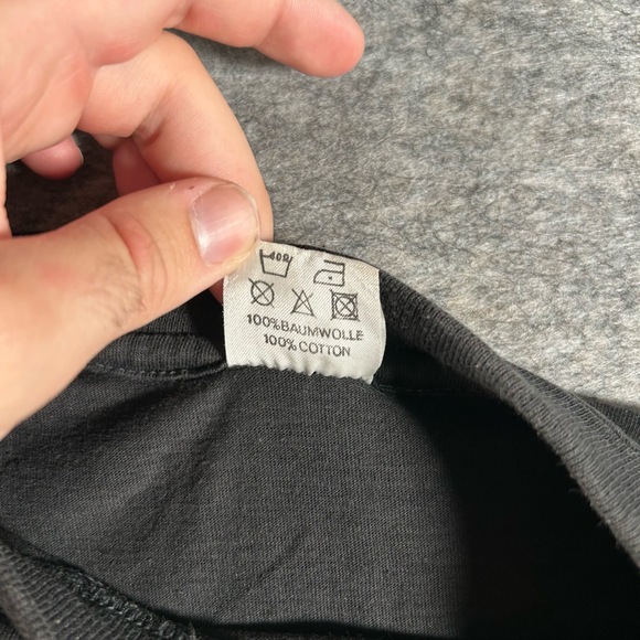 Vintage‎ Grave Shirt Mens XL Black 90s Euro Soulless Death Metal Band Tee Rare - Picture 5 of 10